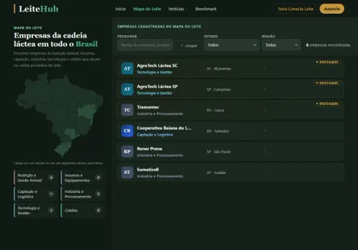 Prévia do Mapa do Leite